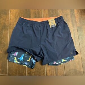 NWT! Chubbies Tyrannosaurus Reps training shorts size L